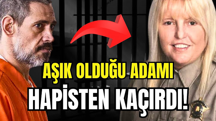 AŞIK OLDUĞU MAHKUMU HAPİSTEN KAÇIRAN KADIN GARDİYAN