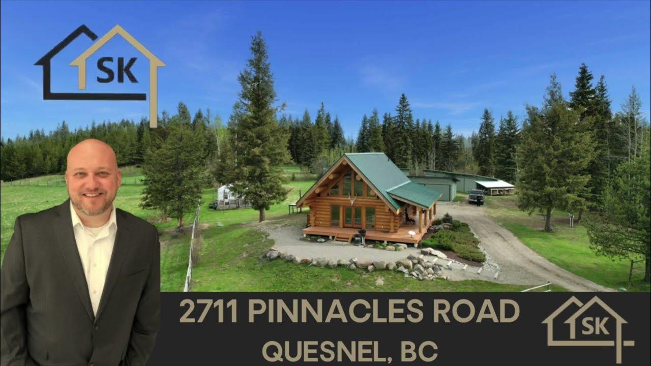 SOLD! Log Home on 20 Acres For Sale in Quesnel, BC YouTube