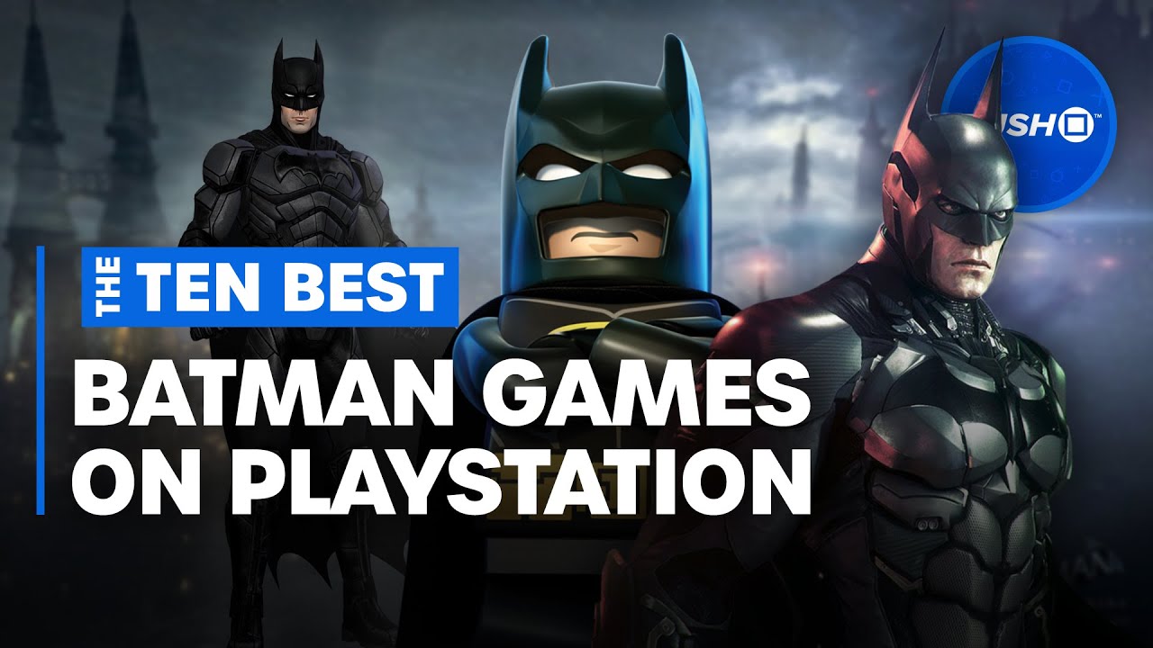 Top 10 Best Batman Games for PlayStation | PS3, PS4, PS5 - YouTube