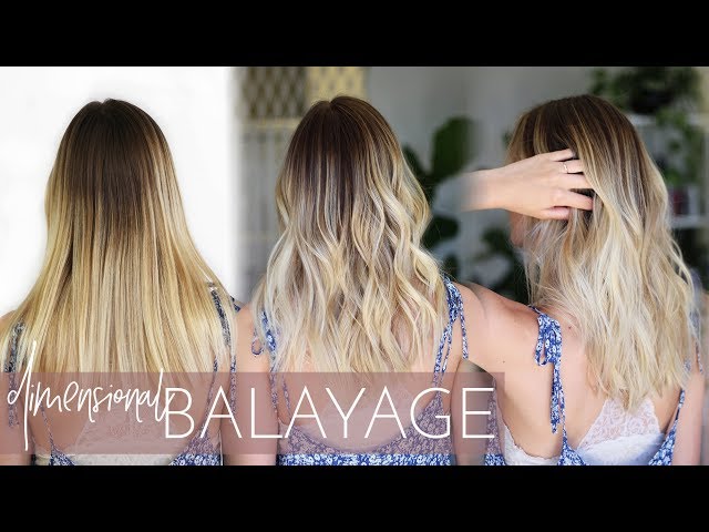 Balayage dreams ✨ A balayage not only adds streaks of color to your hair,  but each sweep is purposely done so to add volume and enhance…