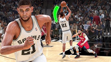 “The Best Tim Duncan Build For Dominating Power Fowards In NBA 2k25”