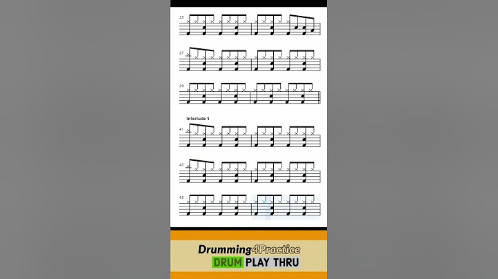 Electric Avenue Drums version - Drums performance video thumbnail