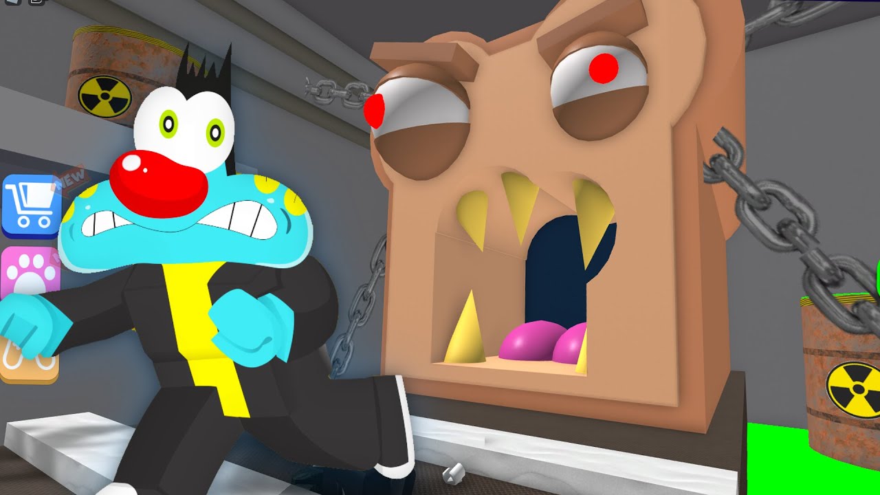 ESCAPING FROM EVIL BAKERY😱=💀 (Roblox ft.Oggy) - YouTube