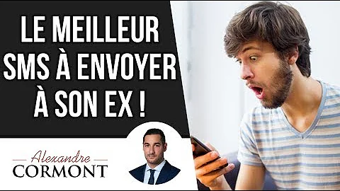 Comment relancer son ex par message ?