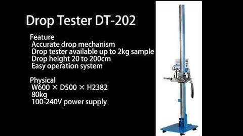Drop Tester for mobile product, model DT-202