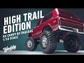 Tough winter test of k5 blazer in high trail edition by traxxas 110 scale remote control car