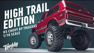 Tough winter test of K/5 Blazer in High Trail Edition by Traxxas. 1/10 scale remote control car