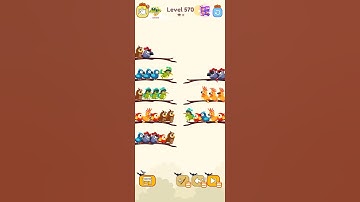 Bird sort color game level 570 #gameartdesign #gamedesign #gaming #gamelevel #gameartwork #gameart