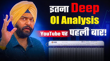 You must have never seen such a deep analysis video of Open Interest before! | CA. Sumeet Mongia