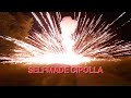 Selfmade Cipolla 100g bks + effekt Grüner Vorbrenner Bengal Green flame to gold Crackling [4k]