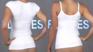 Flexees Fat Free Dressing Tee Shirt Tank Top