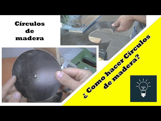 ❤️ Increíble idea para cortar círculos de madera con la sierra caladora 