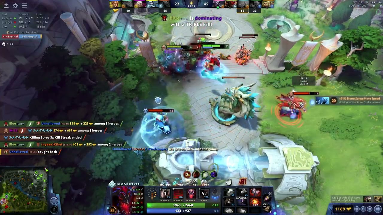 Mundane bloodseeker rampage (bs says: 5x9999)