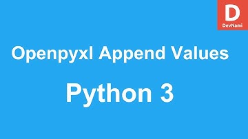 Python 3 Openpyxl Append Values to Excel Spreadsheet