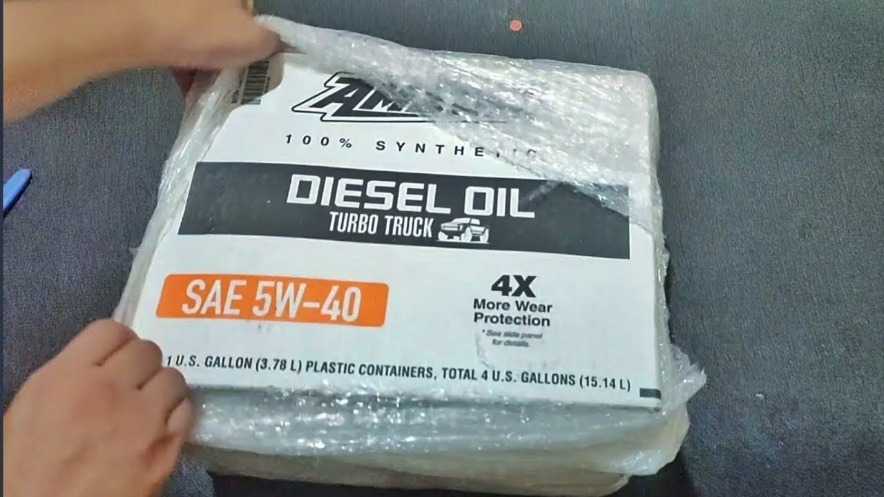 AMSOIL Diesel Oil for Fortuner 2015 up  || Unboxing || Shopee