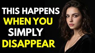 9 Things They Feel When You Simply Disappear | Stoic Net Worth