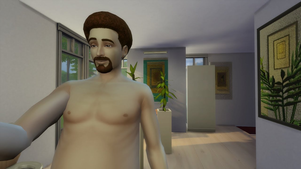 Forcing My Sim To Paint A Wall For Eternity - The Sims 4