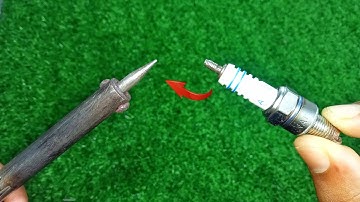 Why is Not it Patented? Just Insert the Spark Plug into the Soldering Iron and Enjoy!!