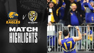 Clutch Kennedy | West Coast v Richmond Highlights | Round 13, 2021 | AFL