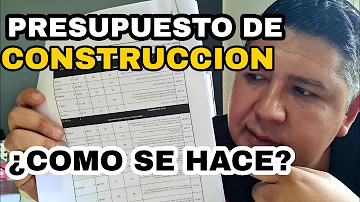 ¿Cuánto debo presupuestar para construir una casa?