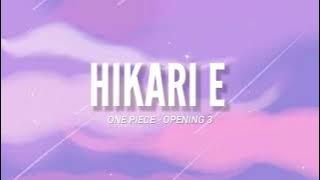 Hikari E! - One Piece OP 3 (Video Lyrics   Romanized)