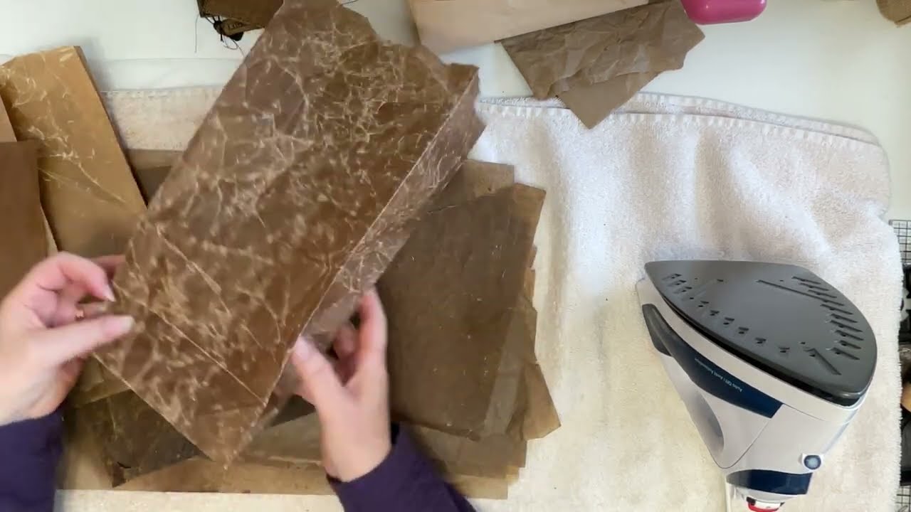 waxed paper technique