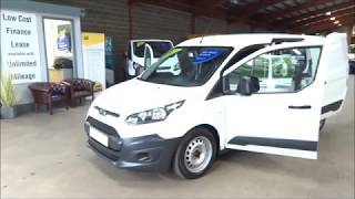 *YT64 YH 2014 64 FORD TRANSIT CONNECT 1.6 210 P/V 94 BHP LWB HI ROOF-ONE OWNER-TWIN SIDE LOAD DOORS