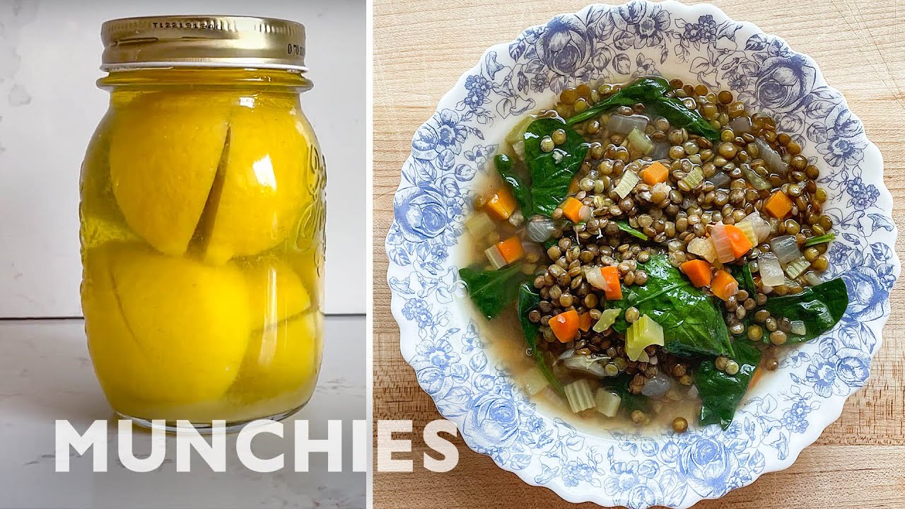 Make Preserved Lemons & Use Them In Lentil Soup | Quarantine Cooking | Munchies