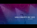 UMA Music Department - Fall Concert Week 12/6/2023