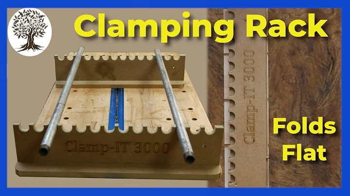 Glue up Jig / Clamp Rack Large Capacity - Small Footprint