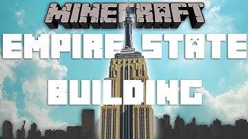 Building the Empire State Building in Minecraft!
