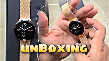 Amazfit zepp E smartwatch⌚️ unboxing | circular | tech | Unboxing video