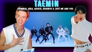 Performing Artist Discovers TAEMIN - Criminal, Idea, Advice, Goodbye & Just Me And You (Patreon)