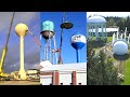 Old Water Tower Demolition And Water Tank Compilation 2021(Fast) #Water Tower #Interesting Part #4
