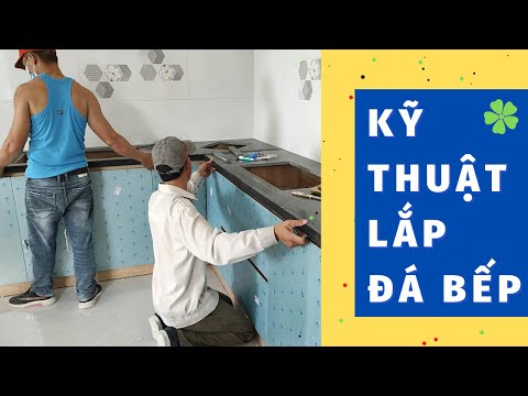 Video Ghép Mặt Đá Tủ Bếp | Công Trình Thực Tế | Bếp Nhỏ Hòa... - youtube