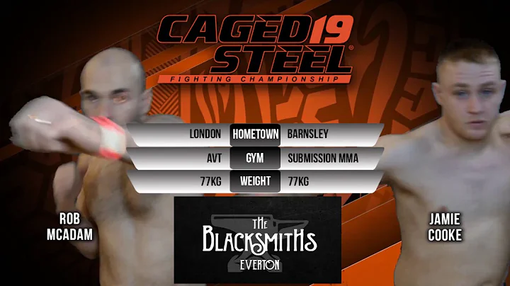 Caged Steel 19: Rob McAdam vs Jamie Cooke