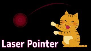 猫が喜ぶ映像 - レーザーポインターVer.［CAT GAMES］