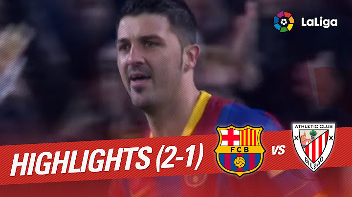 Resumen de FC Barcelona vs Athletic Club (2-1) 2010/2011