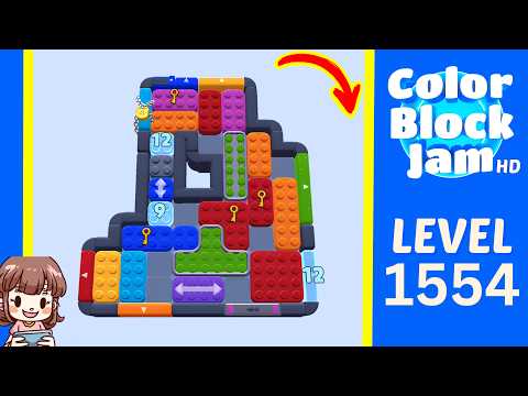 Color Block Jam Level 1554 walkthrough video preview