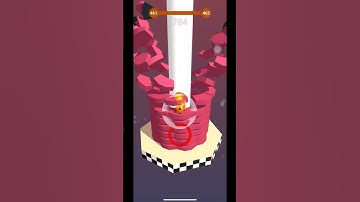 Stack ball lvl461 #games #shortvideo #stackball #mobilegame #ball #asmr #shorts
