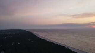 Łeba Bałtyk z drona / Baltic from drone Łeba Bałtyk z drona / Baltic from drone