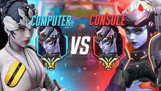I challenged the RANK 1 console player to a Widowmaker 1v1  Overwatch 2