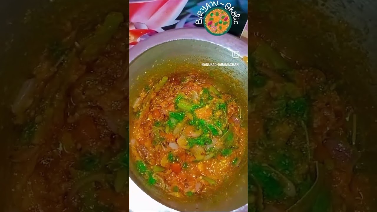 Pressure cooker -Chicken Biriyani 🍗