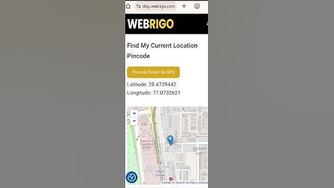 How to Locate your Pin Code | Pin Code Finder App