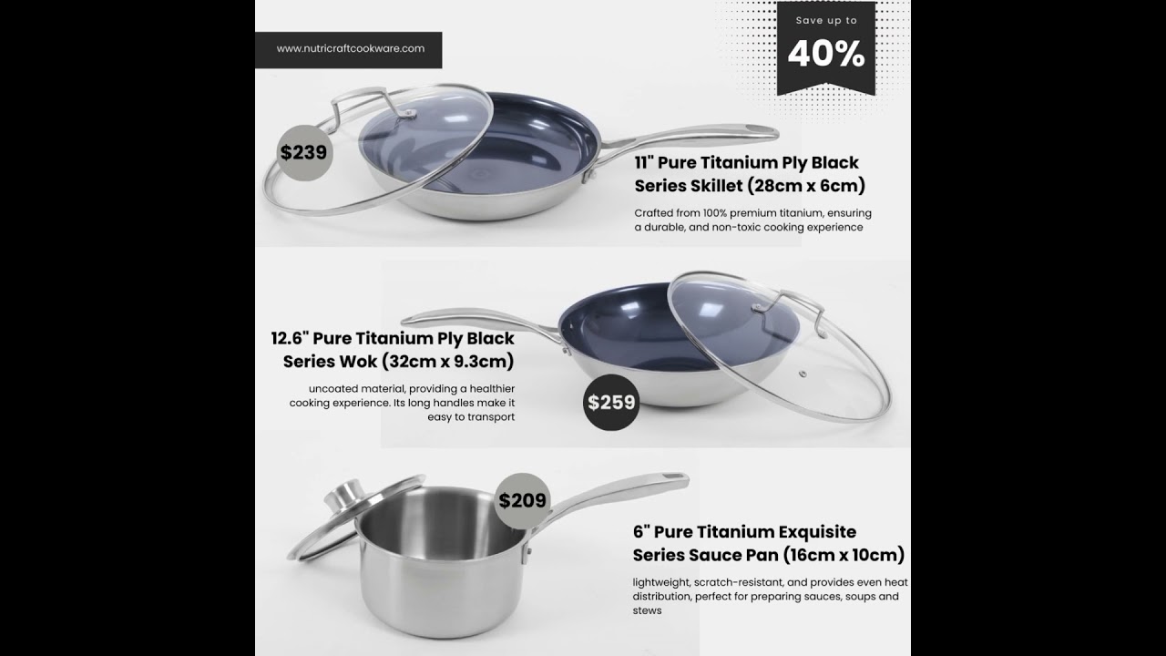 "Revolutionize Your Cooking with Nutricraft Healthy Cooking System - Maximum Nutrients Guaranteed!"