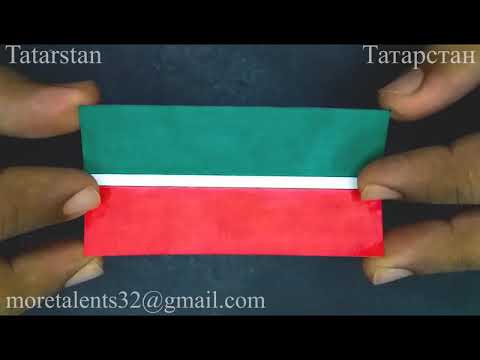 Video: Betydningen Av Farger På Flagget Til Tatarstan