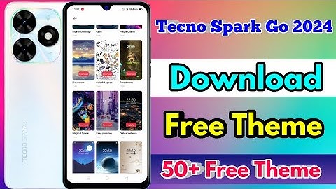 how to change theme in tecno spark go 2024, tecno spark go 2024 theme download kaise kare