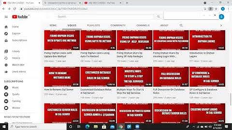 Sql DBA Batch 37 Class 29