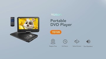 Yoton 12.5" Portable DVD Player YD105