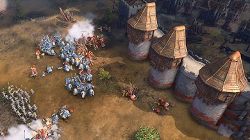 Age of Empires 4 - 1v1 THE GRAND SIEGE | Multiplayer Gameplay